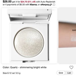 makeup by mario • master crystal reflector in quartz